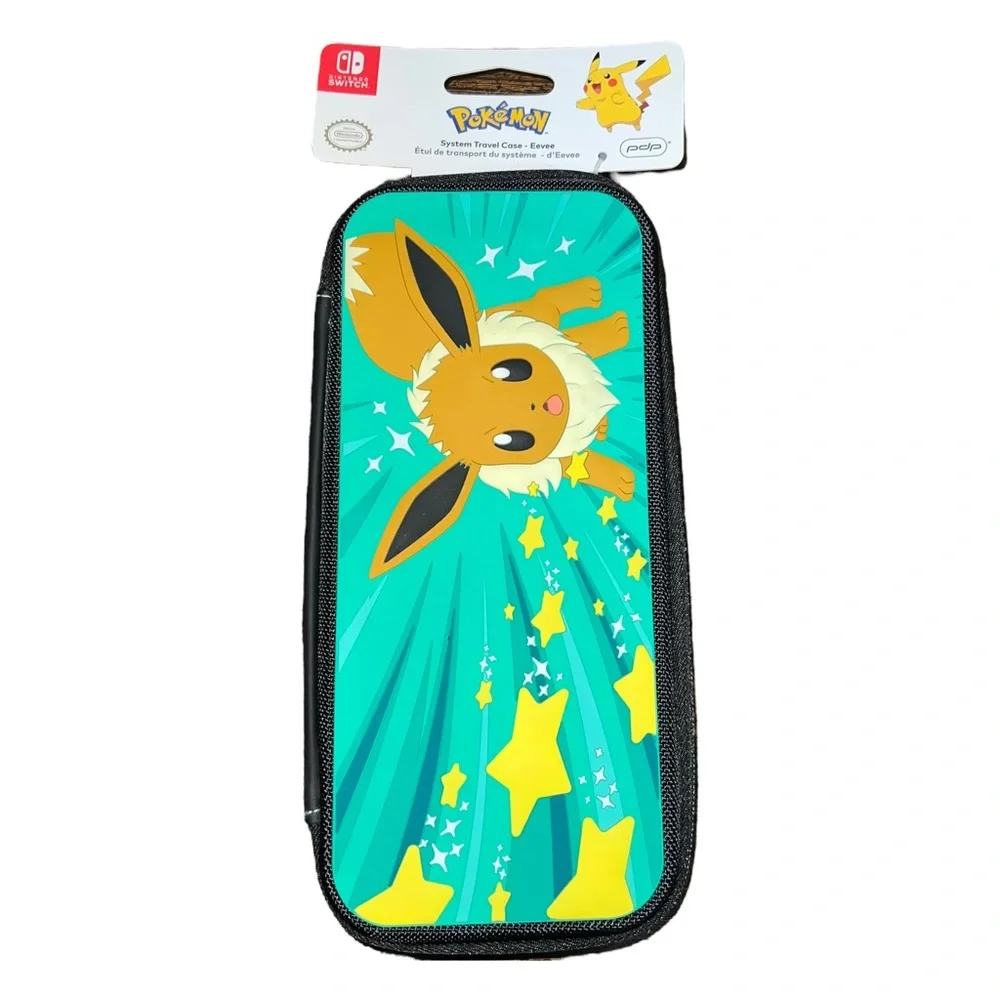 PDP Nintendo Switch System Travel Case Eevee Battle Edition 500-124 Nintendo